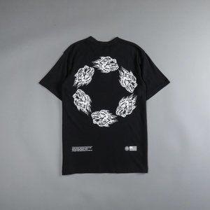 Darc Sport - Surrounded by Fire Classic Tee in Black - Medium